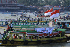 Masuk Karisma Event Nusantara 2026, Puncak Festival Perahu Bidar Meriahkan HUT ke-81 RI di Palembang