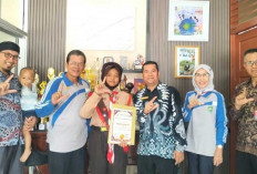Bikin Bangga! Siswi Kelas 7 SMPN 1 Lahat Selatan Jadi Utusan Tunggal Ikuti Jambore Nasional di Cibubur