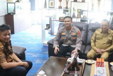 Kapolres OKU Timur AKBP Lalu Hedwin Hanggara Lakukan Kunjungan Silaturahmi ke Kantor Bupati
