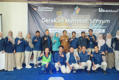 Sambut HUT ke-45, PTBA Kolaborasikan Bantuan Pangan dan Edukasi Gizi Pola Makan Sehat