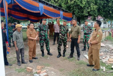 Kasdam II Sriwijaya Cek Pembangunan Koperasi Merah Putih di Muba