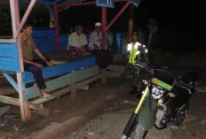 Gercep! Babinsa Pendopo Turun Tangan Amankan Malam, Warga Kini Bisa Tidur Nyenyak