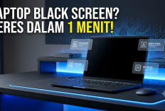 Jangan Panik Dulu! Ini 5 Cara Mudah Mengatasi Laptop Black Screen Sendiri di Rumah Tanpa Perlu Biaya Servis