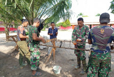 Jembatan Gantung Sungai Dabuk Embacang OKI Dikebut, Begini Progresnya