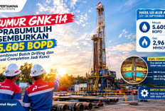 GEGER! Kombinasi 'Maut' Pertamina Prabumulih Semburkan Harta Karun Hitam 5.605 BOPD dari Sumur GNK-11