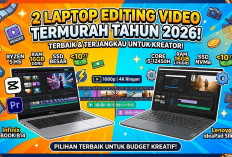 Tidak Perlu Belasan Juta: 2 Rekomendasi Laptop 9 Jutaan Ber-RAM 16GB Terbaik untuk Editing Video dan Desain