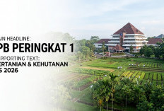 Naik Peringkat ke-48 Dunia, IPB Kokoh Jadi Kampus Pertanian dan Kehutanan Terbaik di Asia Tenggara!