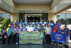 Hanya Bawa 21 Pemain ke Jakabaring, Bupati Enos Lepas Keberangkatan Tim U-15 OKU Timur Penuh Haru