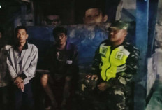 Sinergi Nyata TNI-Polri dan Warga! Babinsa Koramil Pendopo Turun Langsung Jaga Kondusifitas Lewat Ronda Malam