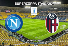 Final Supercoppa Italiana: Napoli vs Bologna Siapa yang Akan Menang dan Tumbang?