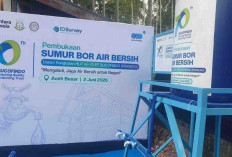 Program 70 Sumur Air Bersih ABPEDNAS-SUCOFINDO Dimulai, Aceh Besar Jadi Penerima Manfaat 