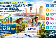 Fantastis! Pendapatan Negara Sumsel Tembus Rp12,36 Triliun, Kemiskinan Turun dan Ekonomi Makin Tangguh