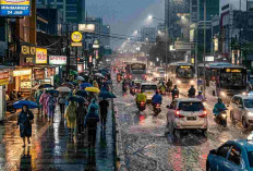 Prakiraan Cuaca Sumsel Hari Ini: Mayoritas Wilayah Hujan Ringan, Cek Daerahnya