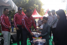 Irwasda Polda Sumsel Resmikan Bakti Sosial dan Turnamen Golf Hari Bhayangkara ke-80 di Prabumulih
