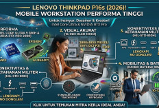 Tembus Rp50 Jutaan, Intip Spesifikasi Gila Mobile Workstation Lenovo Terbaru yang Dibekali Intel Core Ultra 9