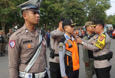 Penyematan Pita di Pemda Lahat Tandai Dimulainya Pengamanan Ketat Arus Mudik 2026