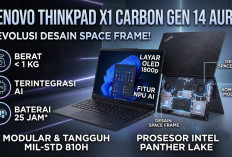 Lenovo ThinkPad X1 Carbon Gen 14 Aura Edition Bawa Desain Modular Space Frame dan Baterai Tahan 25 Jam