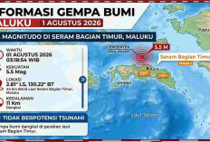 Gempa M 5,5 Guncang Seram Bagian Timur Maluku, BMKG Catat Belasan Gempa Susulan