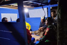 Babinsa Koramil 405-07 Pulau Pinang Gelar Patroli Keliling Poskamling di Pagar Gunung