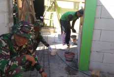 Rakit Besi, Rakit Harapan! Sinergi Gacor Sertu Yunus dan Warga Salatiga Kebut Rumah Layak Huni