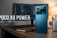 Intip Ketangguhan POCO X8 Power Berbaterai Silikon-Karbon dan Kamera Sony 50 MP