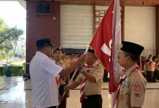 Lepas Ratusan Anggota Pramuka ke Jamda IX Sumsel, Wali Kota Prabumulih Titip Pesan Penting Ini