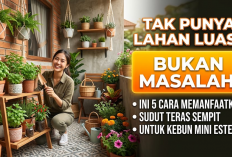 Tak Punya Lahan Luas Bukan Masalah! Ini 5 Cara Memanfaatkan Sudut Teras Sempit untuk Kebun Mini yang Estetik