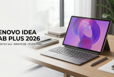 Solusi Praktis Pengganti Laptop! Lenovo Idea Tab Plus Resmi Diluncurkan Bawa Layar 12,1 Inci dan Baterai Jumbo