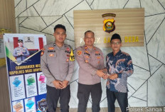 Warga Serahkan Senpira ke Polisi, Kapolsek Sanga Desa: Itu Bentuk Dukungan Masyarakat Menjaga Kamtibmas