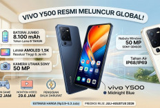 Awet Sampai 6 Tahun! Vivo Resmi Rilis Y500 dengan Baterai Monster 8.100 mAh yang Kuat Main Game 10 Jam