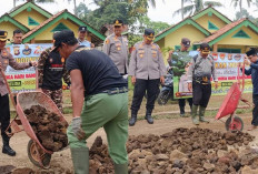 Gempur 10 Titik Jalan Horor di Megang Sakti, Kapolres Musi Rawas dan Tokoh NU Sampai Turunkan Alat Berat