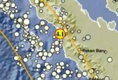 Gempa Magnitudo 4,1 Guncang Tapanuli Tengah Pagi Ini, Tak Berpotensi Tsunami