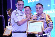 Terbaik di Sumsel! Sat Lantas Polres OKU Timur Sabet Penghargaan Penurunan Lakalantas Tertinggi