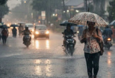 Prakiraan Cuaca BMKG 14 Januari 2026, Hujan Ringan Rata di Sumsel, Muba Hujan Sedang