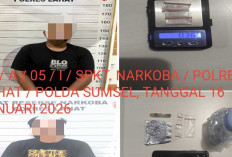 Lacak Transaksi Melalui Gadget: Satresnarkoba Polres Lahat Ringkus Pengedar di Srinanti