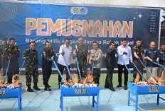 22,2 Juta Batang Rokok Ilegal Dimusnahkan di Aceh, Nilainya Tembus Rp43 Miliar