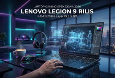 Bawa RAM Jumbo 192 GB dan Intel Core Ultra 9, Lenovo Legion 9 18IAX10 Jadi Laptop Gaming Paling Buas di 2026