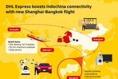Dongkrak Perdagangan Asia-Eropa, DHL Express Buka Rute Penerbangan Langsung Shanghai-Bangkok