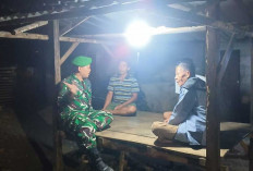 Sisir Pos Satkamling dan Gelar Diskusi Warga: Aksi Sigap Babinsa Koramil 405-07 Pulau Pinang Cegah Karhutla