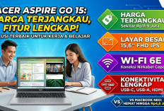 Alternatif Murah Pengganti MacBook: Kupas Tuntas Spesifikasi Acer Aspire Go 15 Berprosesor Snapdragon C