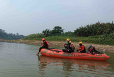 Tali Pancing Tersangkut, Pelajar MTsN Muara Enim Malah Terseret Arus Sungai Lematang