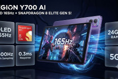 Segera Meluncur! Lenovo Legion Y700 AI Bawa Layar OLED 165Hz, Chipset Snapdragon 8 Elite Gen 5, dan RAM 24GB