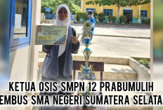 Keren! Siswi SMPN 12 Prabumulih Jadi Satu-satunya yang Lolos ke SMA Terbaik se-Sumsel