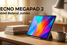 Segera Meluncur di Indonesia: Intip Spesifikasi TECNO Megapad 2 Bawa Layar 2.5K dan Baterai Jumbo 8.200 mAh