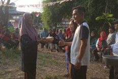 Semarak HUT ke-81 RI di Lahat: Warga 3 RT Kelurahan Bandar Jaya Antusias Ikuti Jalan Santai Berhadiah Menarik