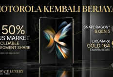Bangkit dari 'Mati Suri', Motorola Sukses Jadi Raja Baru di Pasar HP Lipat Global