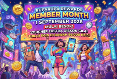 SIAP-SIAP HYSTERIA! ruparupa rewards MEMBER MONTH 1 September 2026: Voucher Melimpah dan Tukar Koin Murah!