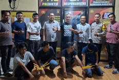Polisi Tangkap 4 Tersangka Pengedar Sabu Beserta Barang Bukti Timbangan Digital