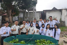 Rutan Baturaja Gelar Aksi Tebar Ribuan Benih Ikan Lele di Kolam Bioflok